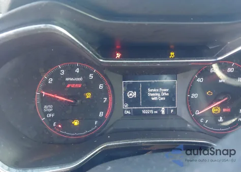 2021 Chevrolet Trailblazer Fwd Rs из США, поврежденный, VIN KL79MTSL0MB030742